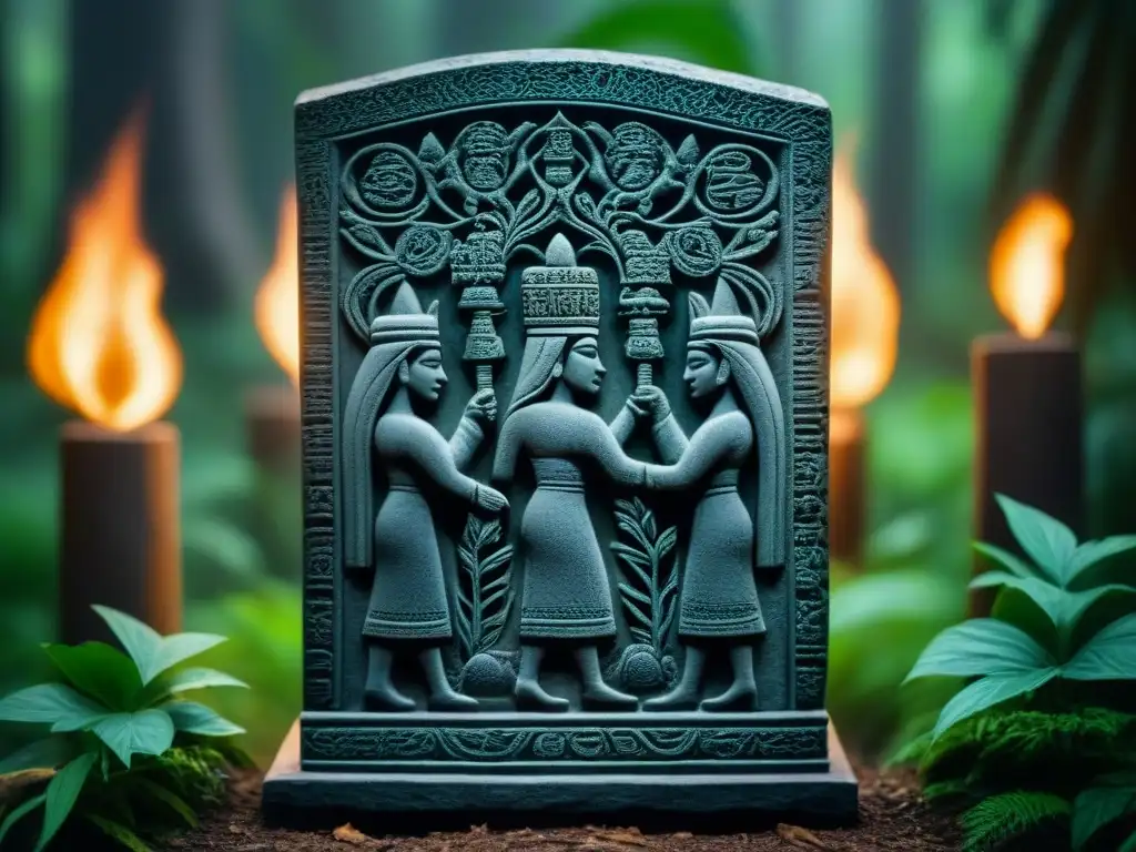 Antiguas tradiciones descubiertas en un ritual misterioso en la jungla