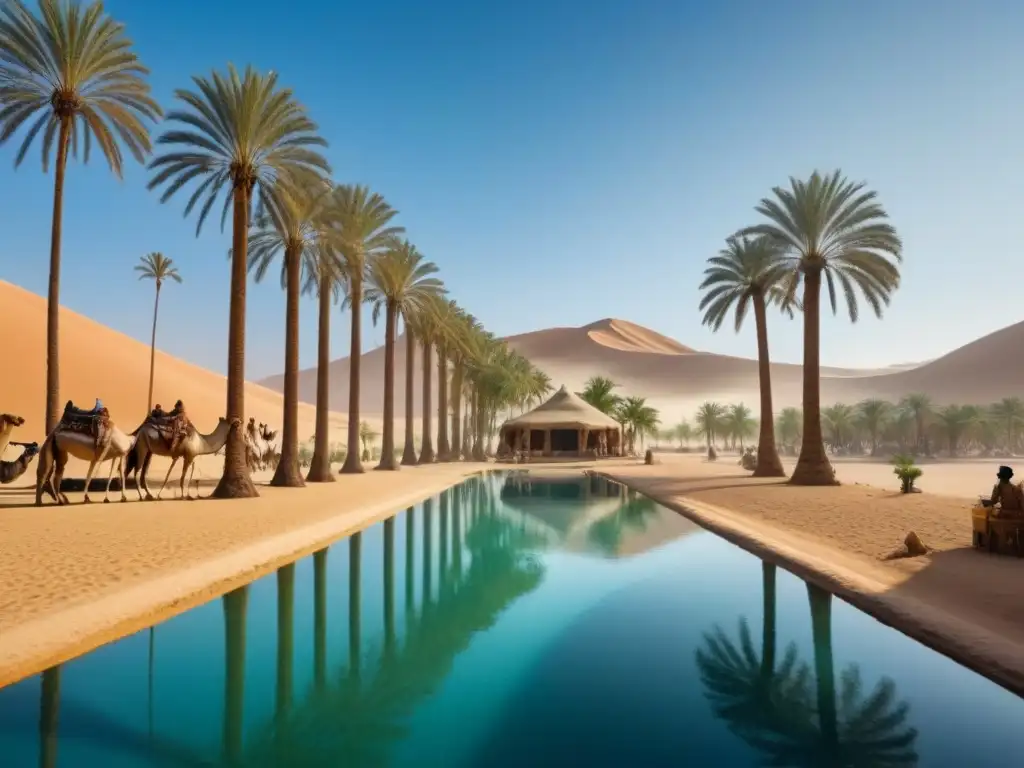 Descanso y rejuvenecimiento en oasis del desierto