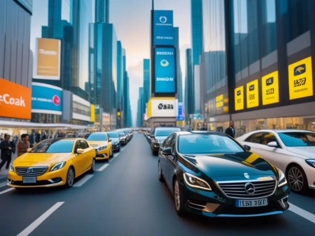 Escena urbana multicultural: comparación alquiler autos internacionales Descubre la diversidad multirracial en la comparativa de precios de renta autos mundo