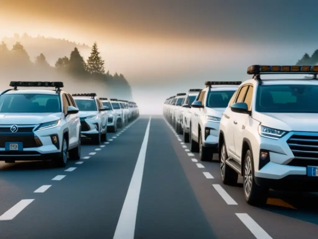 Estacionamiento seguro: vehículos protegidos y vigilados Estacionamiento seguro con medidas de seguridad para vehículo en paradas prolongadas viaje