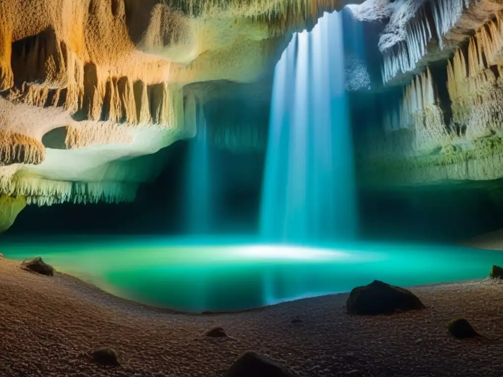 Exploración de cuevas en Eslovenia: Formaciones subterráneas sorprendentes iluminadas en las Cuevas de Škocjan