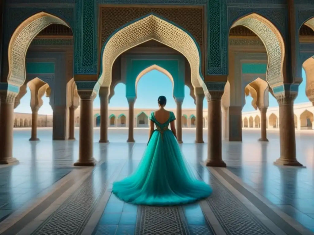 Arquitectura majestuosa: Plaza Registan, Samarkanda, Uzbekistán Vibrante plaza Registán en Samarcanda, Uzbekistán, con mosaicos turquesa y arquitectura grandiosa bajo un cielo azul